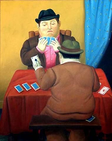 Fernando Botero Card Players